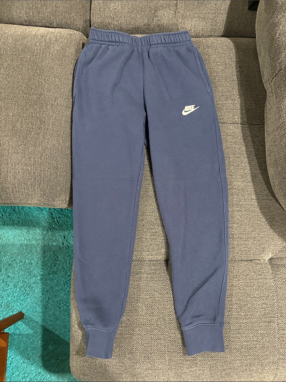Nike Navy Blue Jogger Sweatpants Size XS Boys/Girls Unisex Children’s Sizing